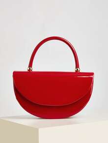 Túi xách nữ bằng da bóng sang trọng, kiểu dáng tối giản, túi dự tiệc/dạ hội cao cấp, món quà sinh nhật hoàn hảo cho bạn gái, phù hợp cho các buổi tiệc, đám cưới, dạ hội, tiệc tùng - có thể phối cùng váy dự tiệc, váy dạ hội và váy đính sequin. - Xem 2