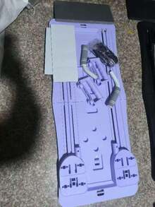 五合一可折叠普拉提板 - 便携式多功能阻力训练器，配有阻力带和手柄，紫色。非常适合核心力量、肌肉塑形和柔韧性训练。 - 彩色 - 查看 5