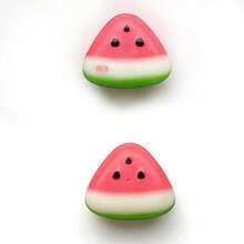 1pc Soft Cute Watermelon Squeeze Toy | Stress Relief Gadget, Birthday Party/Holiday Gift, Office Desk Toy, Fruit Texture Squeeze Toy, Silent Relaxation Stress Relief Accessory - Multicolor - View 6