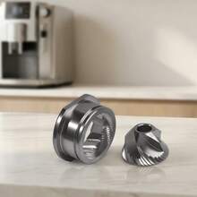 Conical Grinder Burr Set Replacement Compatible With Jura Aroma Plus Espresso Machines Coffee Grinder Burr - Silver - View 10