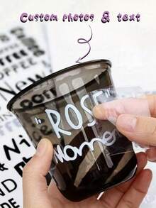 Nhãn dán chuyển nhiệt 3D UV tùy chỉnh - In DTF cá nhân hóa, chất lượng cao và chống phai màu, phù hợp cho nhãn tùy chỉnh, danh thiếp, đám cưới, sinh nhật, trang trí tiệc - Áp dụng cho thủy tinh, nhựa, kim loại, nhãn dán cá nhân hóa, quảng bá sự kiện, bề mặt bóng, in chất lượng cao, lập kế hoạch sự kiện - Nhiều màu - Xem 6