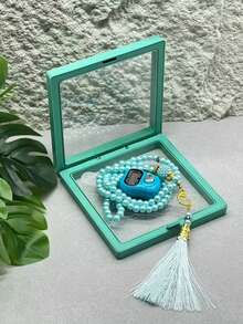 1 Set Elegant Ring Tasbih/Dhikr Counter Gift Box, Daily Prayer Counter, Essential For Ramadan - Multicolor - View 9