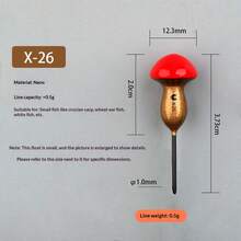 Wholesale Stream Fishing Floats, Short Tail Floats, Rock Trout Stream Cave Carp Chub White Bait Stream Shallow Water Floats - Multicolor - View 14