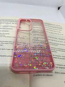 Luxury Phone Case Compatible With Xiaomi Poco M7 4G - 淺粉色 - 查看 6