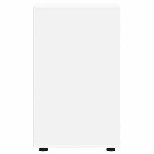 vidaXL Armadio da tavolo Bianco 40 x 48 x 81 cm Legno d'ingénierie - Bianco - Visualizzare 9