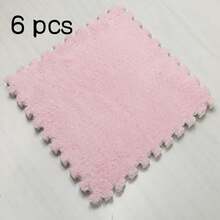 12件套互锁羊毛毯垫，小型动物防水睡垫套装，适用于兔子、仓鼠、猫、狗、豚鼠等宠物 - 彩色 - 查看 14