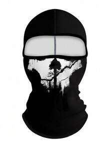 1 pieza Pasamontañas unisex elástico y transpirable para motociclismo en otoño/invierno, adecuado para actividades al aire libre, fiestas, cosplay - Multicolor - Ver 13