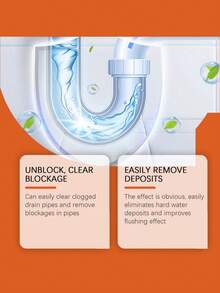 Heavy Duty Drain Cleaner - Quickly Unclogs Sinks, Drains, Kitchen And Bathroom Pipes - Liquid - View 2