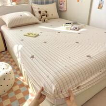 1pc Thickened Brushed Bedsheet, Solid Color Anti-Slip Single Bed Cover, Printed Mattress Protector (Pillow Case Not Included) - Garg Puppy - View 6