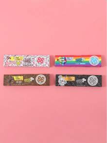 5张装110*44毫米草本水果味卷烟纸，每本33张，图案印刷纸，天然、健康、无害材料，高品质吸烟配件，送给吸烟者的绝佳礼物，新旧包装随机发送。 - 彩色 - 查看 11