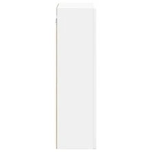 vidaXL Armadio sospeso Bianco 59 x 20 x 71,5 cm Bois d'ingénierie - Bianco - Visualizzare 6