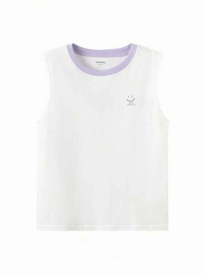 Balabala 男女通用无袖上衣，透气速干面料，柔软舒适，夏季背心