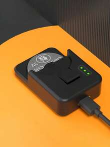 1个USB可充电纽扣电池充电器，Type-C通用迷你充电器，具备多重保护功能，兼容多种纽扣电池型号（LIR1025、LIR1220、LIR1254、LIR1620、LIR1632、LIR2016、LIR2025、LIR2032、LIR2430、LIR2450） - 不含电池 - 否 - 查看 4