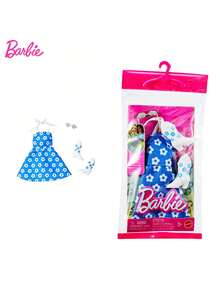 Mattel Barbie Doll Fashion Outfit Set, Includes 1 Stylish Outfit And Accessories - HYV21 - View 6