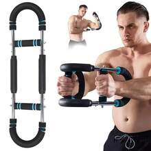 Arm Trainer Workout Equipment,Adjustable Chest Expander Exerciser - Black - View 3