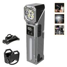 1PC LED Bicycle Light, USB Charging Power Display Mountain Bike Front Light, Cycling Equipment, Bicycle Light Set - Multicolor - View 12