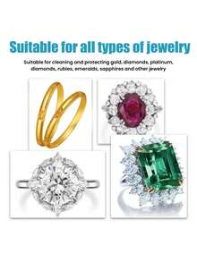 Multi-Function Jewelry Cleaning Spray, Gold & Diamond Jewelry Tarnish Remover, Anti-Oxidation Care Liquid - Multicolor - View 4