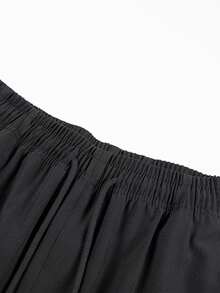 Multi-Pocket Design Men's All-Season Cargo Pants, Suitable For Commuting, Casual Wear And Various Occasions - Black - View 5