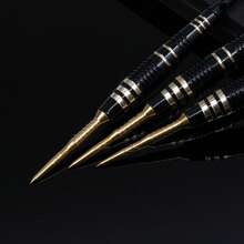 HUANQU 3 Stück/Set 2BA Titanlegierung Dartspitzen, 4 Farben erhältlich (Schwarz, Silber, Gold, Bunt), & Design, kompatibel mit allen Dartmarken, geeignet für Anfänger und Experten, präziser Flug, für alle Könnerstufen geeignet, Dart Zubehör, Dart Spitzen Austausch Werkzeug, perfekte Geschenkwahl zu Weihnachten, Ostern, Valentinstag - Verschiedenfarbig - Übersicht 11