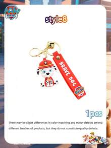 1 pieza Llavero con campana de Paw Patrol, colgante de mochila de goma suave para parejas, decoración colgante de mochila linda, recuerdo de fiesta, mejor regalo de vacaciones para amigos, decoración de fiesta, decoración de fiesta perfecta, decoración del hogar, regalo de cumpleaños ideal para amigos, recuerdo de mujer, estética linda, regalo del Día de San Valentín, decoración, decoración del hogar, regalo del Día de San Valentín - Multicolor - Ver 18