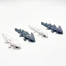 2026 New 3D Printed Dragon - Black Dragon Figurine, Creative Gift, Animal Model Toy, Birthday Gift, Holiday Gift, Present - Multicolor - View 5