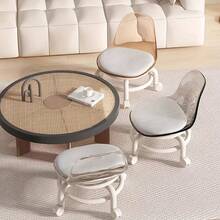 Rolling Seat Stool With Backrest, Swivel Stool, Outdoor Stools, Camping Stools, Cleaning Stools, Family Stools - Grey - View 9