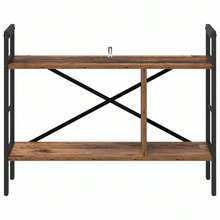 vidaXL Étagère Bois Ancien 75 x 30 x 58,5 cm Bois d'ingénierie - Castano - Visualizzare 5