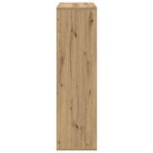 vidaXL Étagère séparée de pièce chêne artisanal 69,5x29x103,5 cm - Tabac - Voir 7