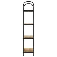 vidaXL Étagère Chêne artigianale 60 x 30 x 146 cm Bois d'ingénierie - Castano - Visualizzare 6