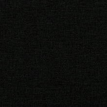 vidaXL Lit de repos sans matelas noir 90x200 cm tissu - Schwarz - Übersicht 7