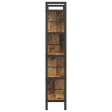 vidaXL Étagère Bois Ancien 75 x 30 x 156 cm Bois d'ingénierie - Tabac - Voir 6
