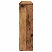 vidaXL Wandregal, Antik-Holz-Finish, 85 x 16 x 52,5 cm, Holzwerkstoff - Braun - Übersicht 5