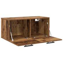 vidaXL Mobile da Parete Bois ancien 80 x 36,5 x 35 cm Bois d'ingénierie - Castano - Visualizzare 5