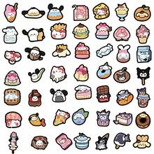 50PCS Cartoon Sanrio Food Graffiti Stickers For Helmet Bicycle Hand Account Pencil Case Decals - 50PCS - View 5