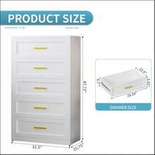 Metal Drawer Storage Cabinets, Bedroom Dressing Tables, Modern Wardrobe Dressing Tables With 4 Drawers, File Cabinet Storage Boxes, For Offices, Homes, And Bedrooms, Drawer-Style Dressing Tables And Wardrobes. - trắng - Xem 2