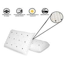 High Orthopedic Magnetic Pillow For Pain Relief, Infrared Anti-Snoring. - 2個枕頭 - 查看 2