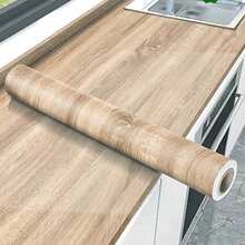 60cm Wood Grain Sticker Self-Adhesive High Quality Wallpaper Suitable For Kitchen Countertops Cabinets Tables Walls Renovation - Multicolor - View 60