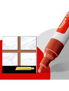 瓷砖填缝笔，适用于厨房/浴室墙地砖的着色和裂缝修补，防水防霉 - 彩色 - 查看 17