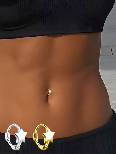 Chiếc khuyên rốn hình ngôi sao năm cánh bằng bạc S925 này có thiết kế nhẹ nhàng, tinh tế với kiểu dáng độc đáo, phù hợp cho phụ nữ đeo. Đây là món quà trang sức tuyệt vời dành cho mẹ, chị em gái và bạn gái, đồng thời cũng là món quà Giáng sinh lý tưởng.