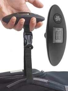 数字手持行李秤 - 88.18 磅旅行悬挂秤，带耐用挂带，黑色（无需电池） - 彩色 - 查看 2