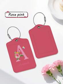 Customizable Airplane Design Luggage Tag, Can Print Your Name Or Birthday. Lightweight And Portable, Essential Travel Accessory. Suitable For Cruise Luggage Tag, Cruise Luggage Label, And Privacy Protection Cruise Luggage Tag.