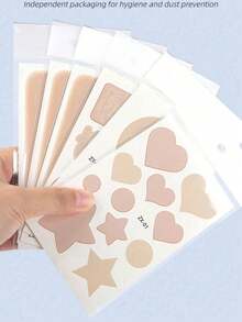 Silicone Scar Sheets - Gentle, Washable, Reusable, Suitable For Surgical Scars, C-Section Scars And Hypertrophic Scars - Soft, Breathable, Waterproof Silicone Scar Sheets, Effective Scar Management - Multicolor - View 9