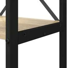 vidaXL Étagère Chêne Sonoma 40 x 30 x 85 cm Madera de ingeniería - Marrón - Ver 8