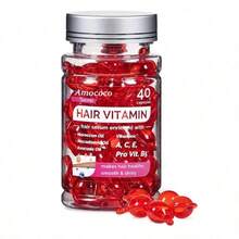 1pc Hair Treatment Vitamin Serum Oil Capsule For Dry Damaged Hair, 2 Boxs, Enriched With Moroccan Macadamia Avocado Oils.Hair Oil,Vitaminas Para El Cabello,Hair Care,Aceite Para El Cabello,Vitaminas Para El Cabello,Cheap,Fromlabs Protein Capsule Hair Repair Treatment,Remilia Hair Serum Capsules,Hair Treatment Serum,Hair Capsules,Vitamina E Para El Cabello,Hair Oil Capsules,Hair Serum Capsules,Hair Vitamins Oil Capsule,Hair Vitamin Serum Capsule,Nutrafol Women Hair Growth Supplement,Lilyeve Hair Growth Serum,Hair,Hair Serum,Hair Vitamins,Pantene Pro Vitamin Essence,Hair Oils For Hair Growth,Mise En Scene Hair Serum,Hair Vitamins For Women,Poeroeshair Serum Capsules,Hair Vitamin Serum Capsule,Hair Treatment Vitamin Serum Oil Capsule,2 Box Hair Treatment Serum Oil Vitamin Capsules,Hair Treatment Serum - Red - View 8