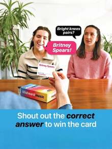 Misheard Song Music Card Game  Family-Friendly Tabletop Fun Toy Must-Have Holiday Party Essential - Music Cards (Pack Of 500) - View 6