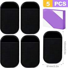 Non-Slip Gel Dashboard Sticky Pads Car - Multi-Function Mat Anti-Slip Pad Grip Mount, Washable Reusable Dash Pad - Default - View 2