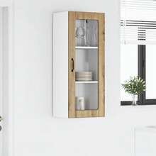 vidaXL Armario de cocina Chêne artesanal 40 x 31 x 100 cm - Marrón - Ver 4
