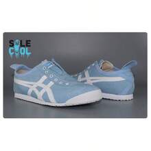 ASICS OnitsukaTiger SERRANO Blue Shoes D786N-5401 - Xanh và trắng - Xem 3