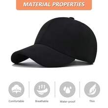 Unisex Baseball Hats Tokio Hotel Tom Kaulitz Music Band Outdoor Summer Sports Baseball Caps Hip Hop Cap Casquette Hats - màu đen - Xem 3