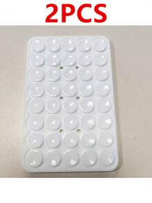 1pc Silicone Suction Cup Phone Holder, Hands-Free Phone Stand, Suitable For Any Smartphone, Great For Selfie And Video Shooting, Ideal Gift For Valentine's Day And Holidays, Essential For Airplane Travel